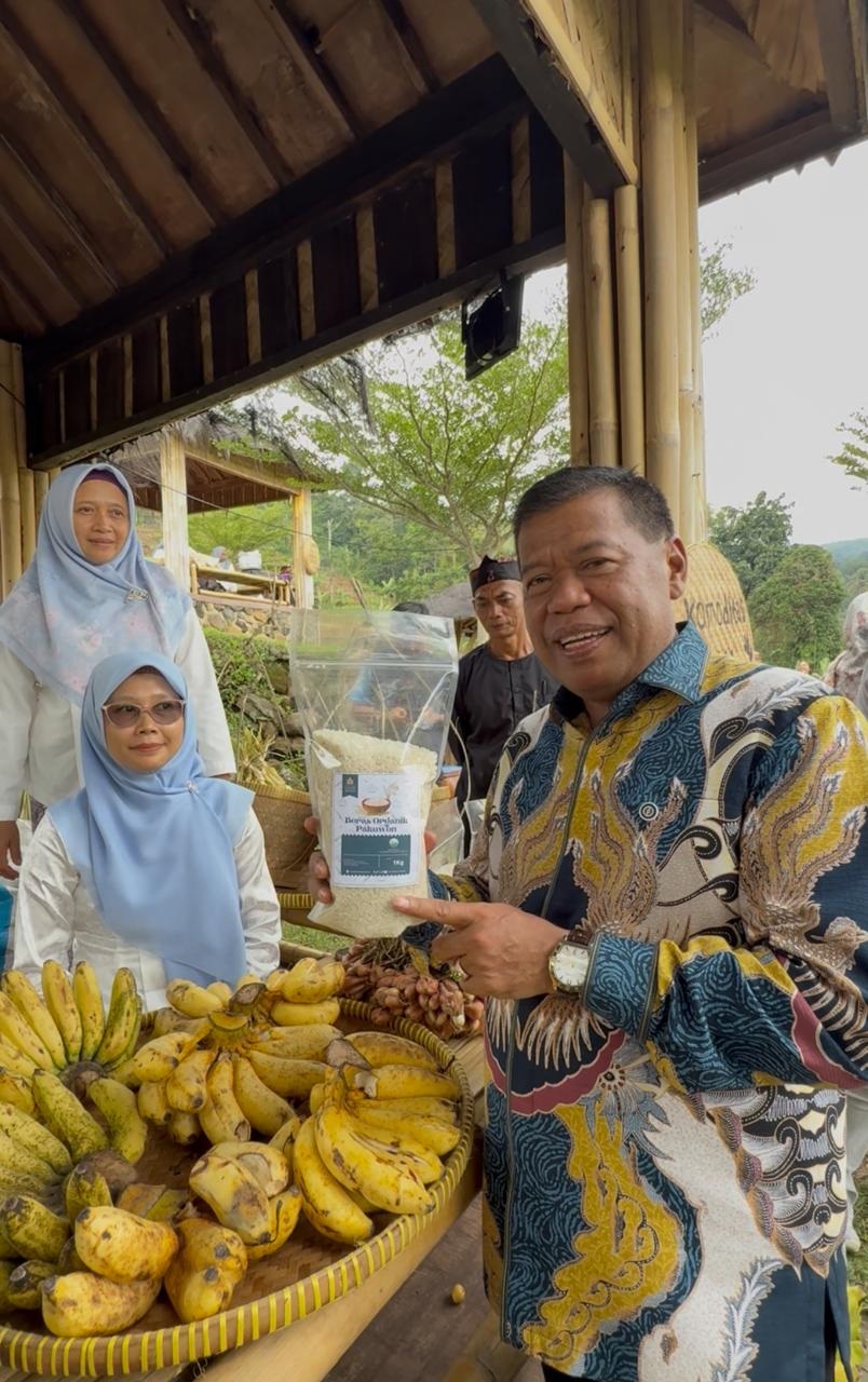 Bupati Eman Suherman Ajak Masyarakat Konsumsi Beras Organik 