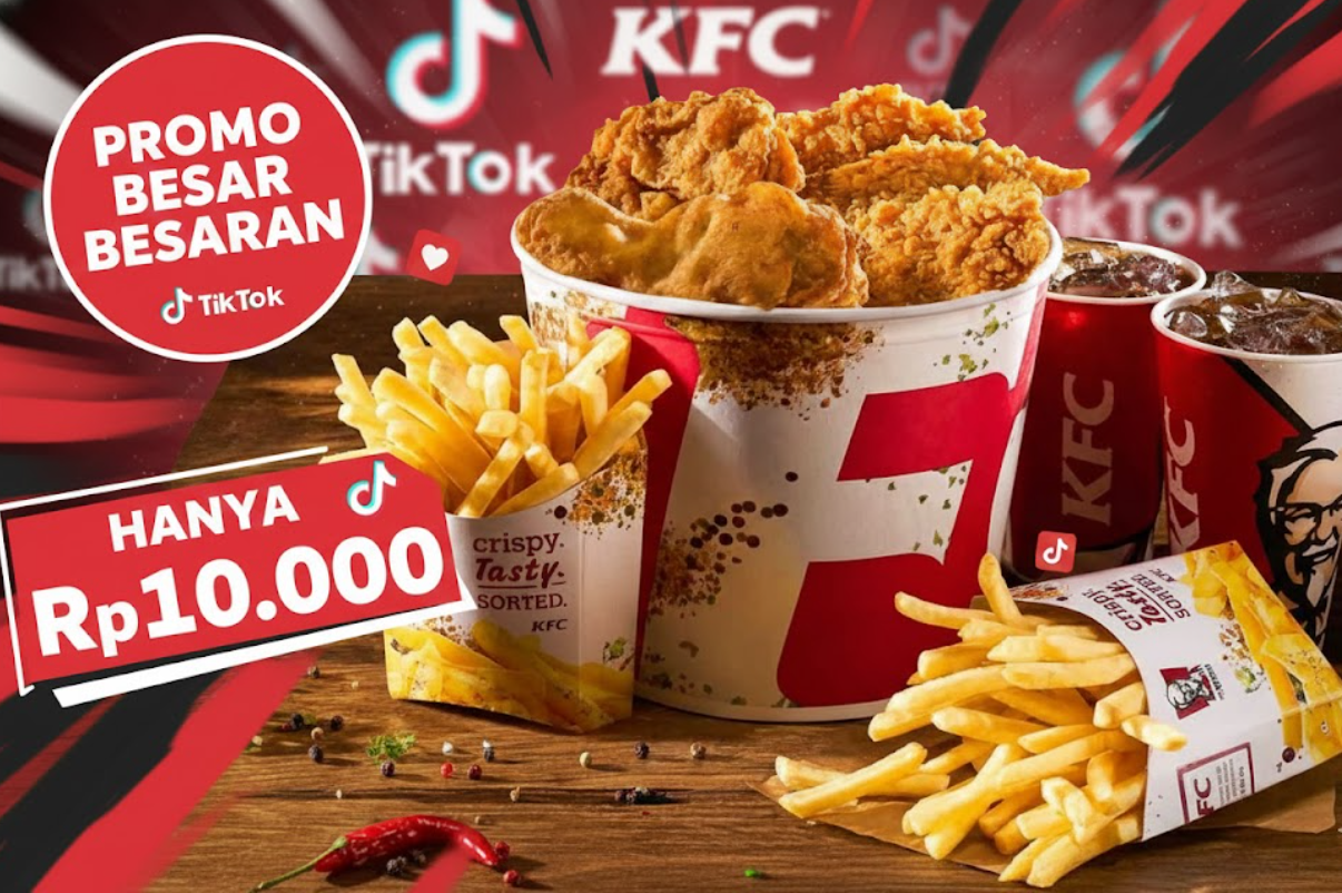 Makan Kenyang di KFC Cuma Rp10.000-an, Segera Klaim Voucher Tiktok KFC Berikut Sebelum Harganya Naik!