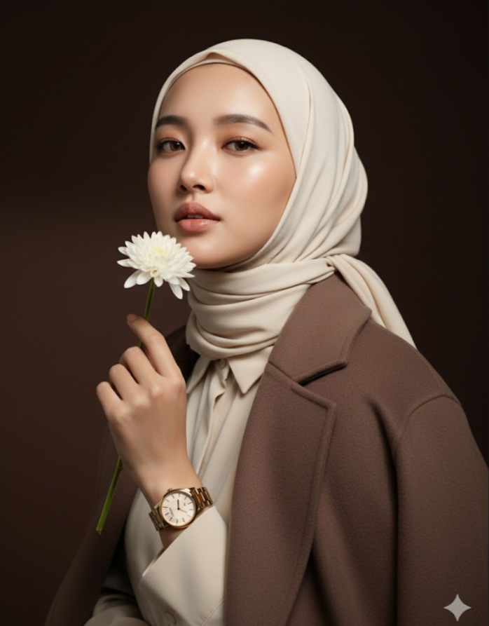 Estetik Maksimal! 5 Prompt Gemini AI Edit Foto Cewek Berhijab Jadi Stylish dan Menawan Ala Selebgram