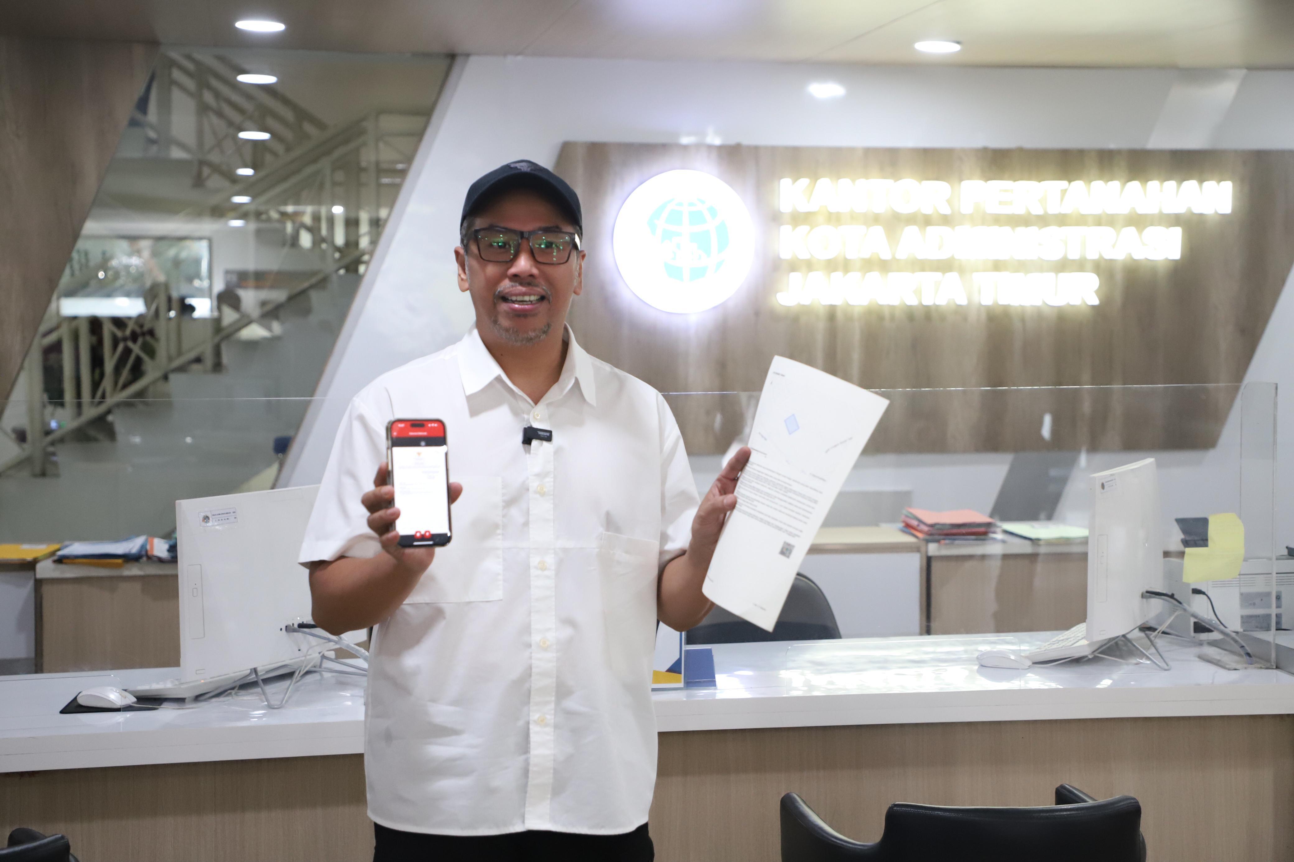 Sammy Simorangkir: Sertipikat Elektronik Lebih Aman, Praktis, dan Mudah Diakses Lewat Sentuh Tanahku