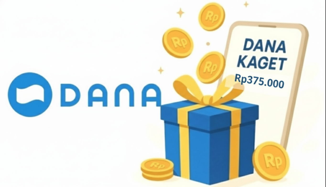 Selamat! Modal Nomor Hp Bisa Menang Saldo DANA Gratis Total Rp375.000 dari Link DANA Kaget 7 Oktober 2025