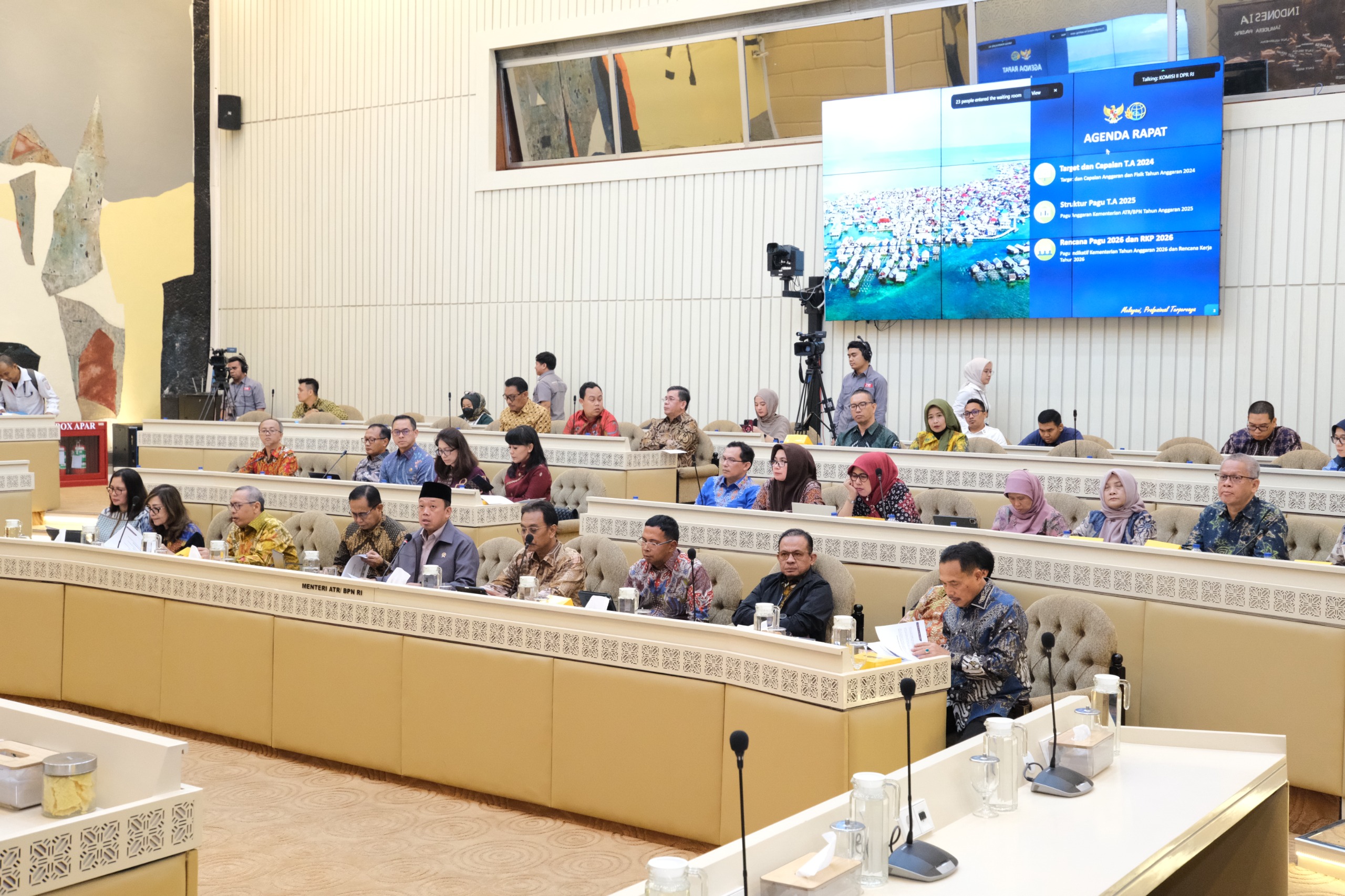 Menteri Nusron: Anggaran ATR/BPN 2026 Fokus Tingkatkan Layanan Pertanahan Akurat dan Akuntabel