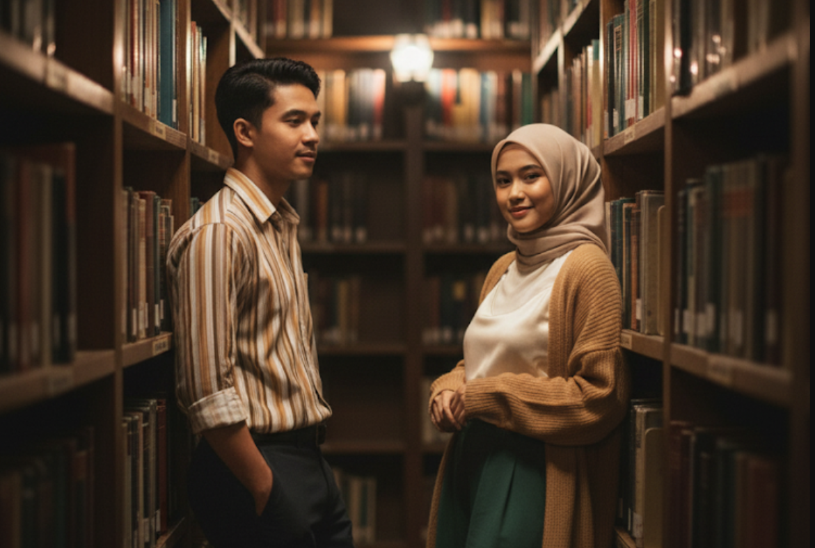 Foto Pasangan Romantis Gaya Vintage Elegan, Berikut Prompt Gemini Ai Terbaru untuk Couple Goals