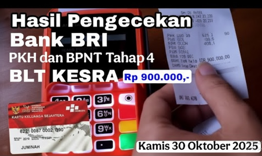 KPM Berhak Terima Rp900.000, Cek Jadwal Pencairan Bansos BPNT dan PKH Tahap 4, Ini Daerah yang Sudah Cair