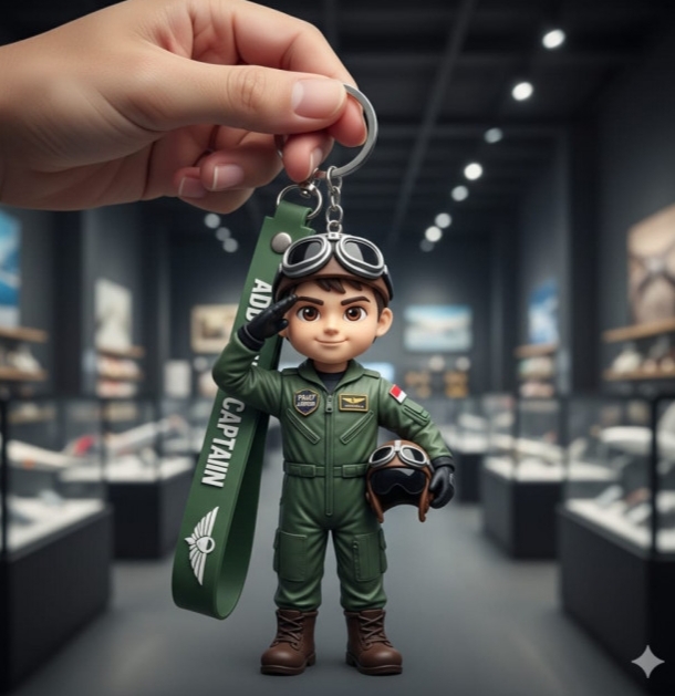 Unik dan Realistis! Ini Cara Simpel Bikin Gantungan Kunci AI Ala Action Figure yang Lagi Viral