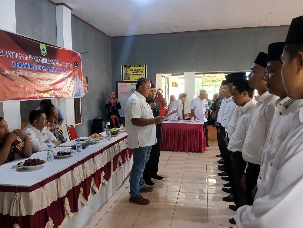 Camat Ingatkan Perangkat Desa Tidak Salahgunakan Anggaran