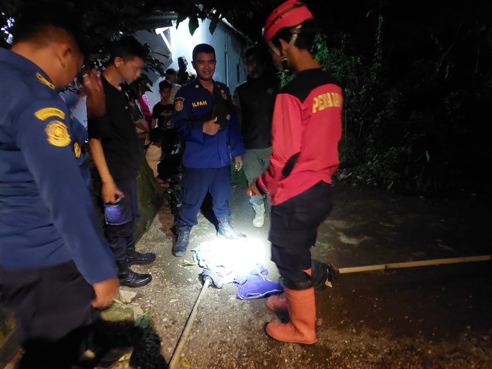 Suasana Lebaran, Damkar Lembur Evakuasi Sarang Tawon Vespa di 2 Tempat