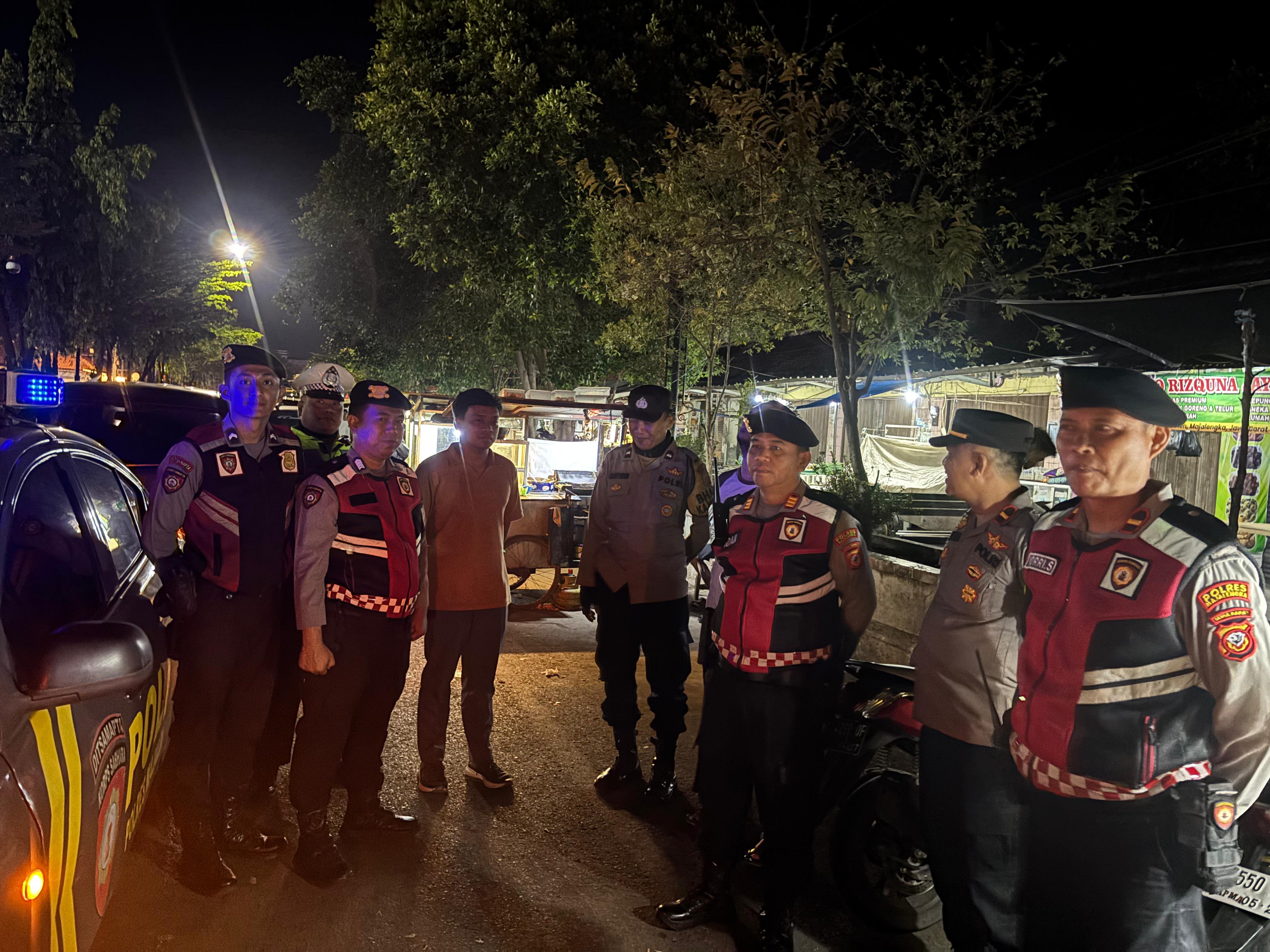 Polres Majalengka Intensifkan Patroli Antisipasi Geng Motor demi Jaga Kamtibmas Kondusif