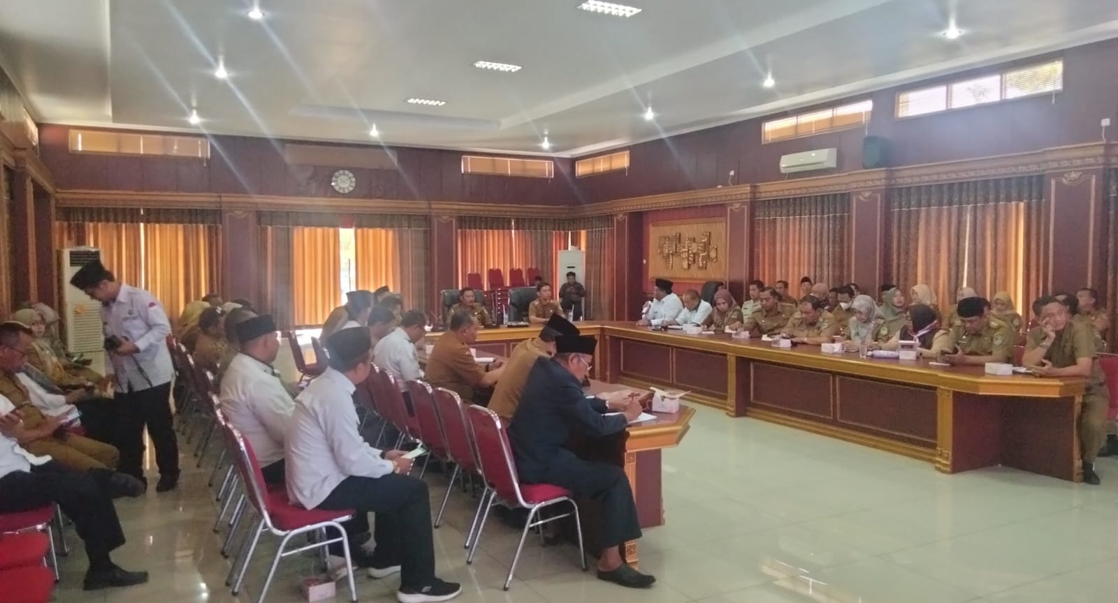 Panitia MTQ Ekspose di Hadapan Bupati. Sejumlah Kecamatan sudah Mendaftar