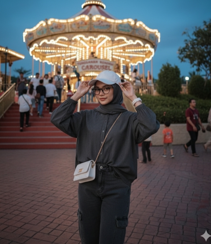 Jalan-jalan Ala Gemini AI! Coba Nih 5 Prompt AI Mirip Asli Cewek dengan Konsep Traveling di Alam hingga Dufan