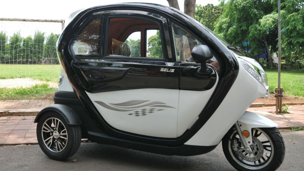 Kredit Motor Listrik Roda Tiga Selis New Balis, Cicilan Mulai Rp561 Ribu Tenor 7 Tahun, Pilihan Aman Keluarga