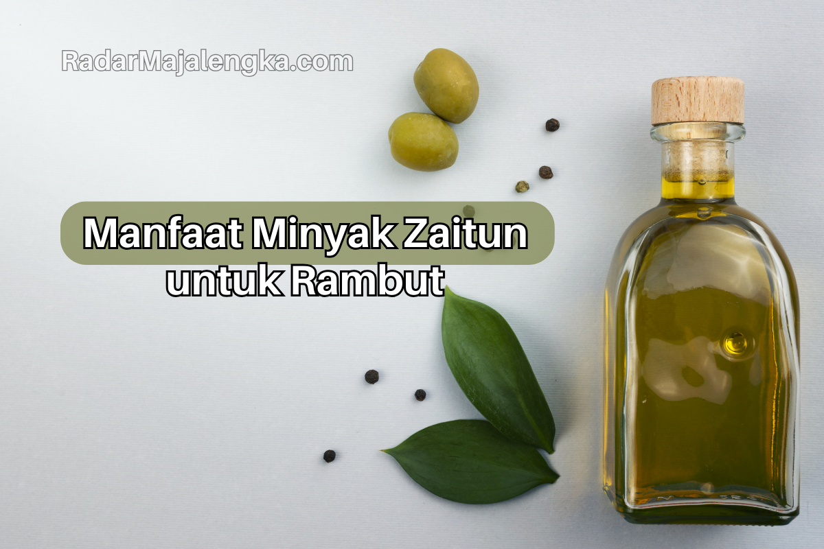 4+ Manfaat Minyak zaitun untuk Rambut, Tampak Hitam Berkilau