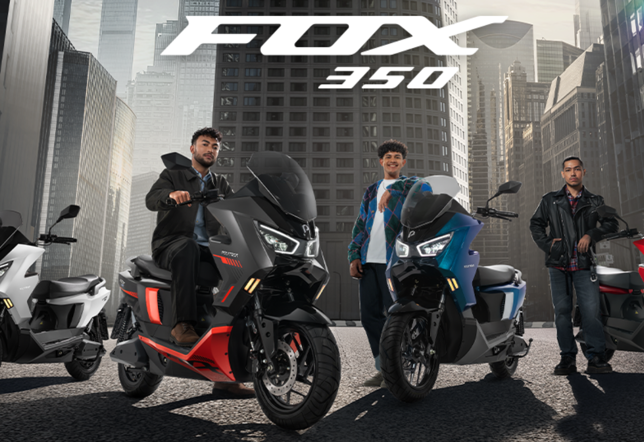 Promo 2026: Bawa Pulang Motor Listrik Polytron Fox 350 Dengan Cicilan ...