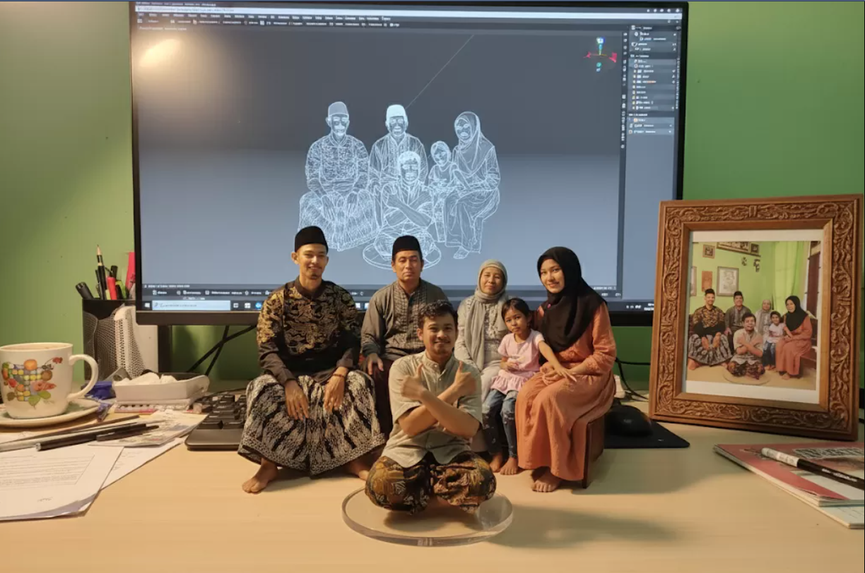 7 Prompt AI Viral untuk Edit Foto Keluarga Biasa Jadi Seperti di Foto Studio dan Miniatur Pakai Google Gemini