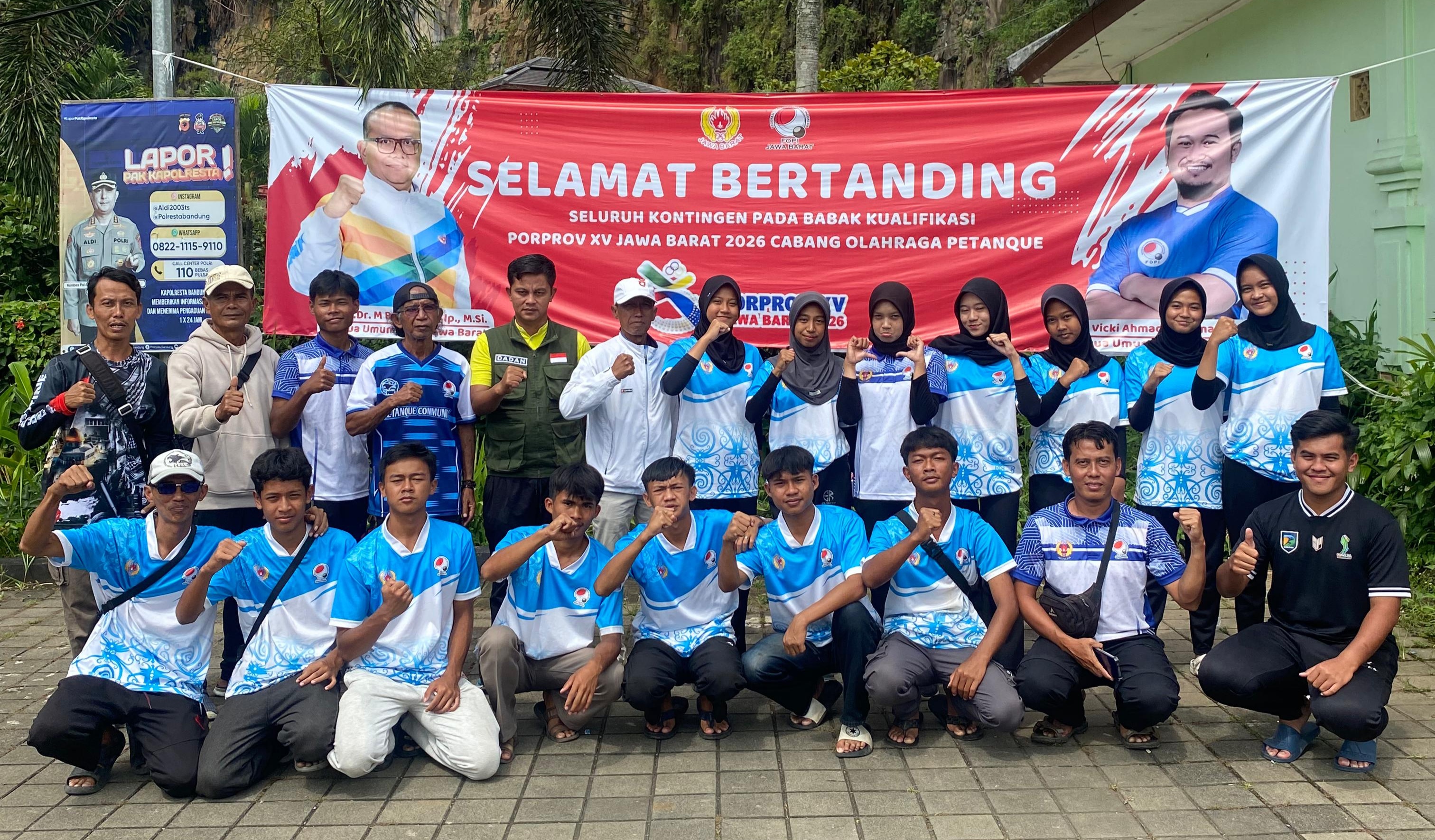 Petanque Majalengka Lolos BK Porprov XV Jawa Barat 2025