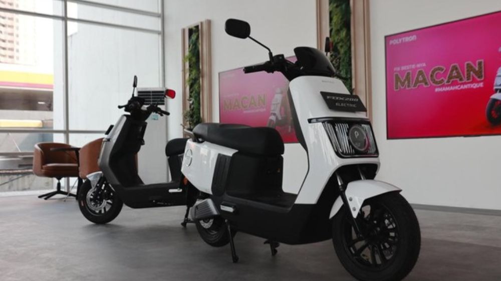 Polytron Fox 200 Motor Listrik Indonesia Sudah Keyless LED, Jarak 85 Km, Fitur Lengkap dan Harga Ramah Kantong