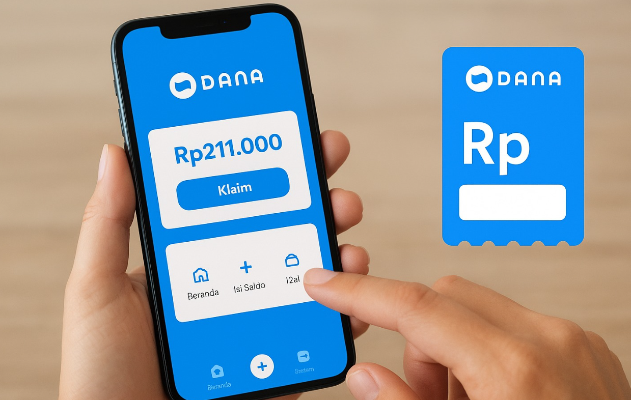 Spesial Hari Sabtu 18 Oktober, Ambil Saldo DANA Gratis Sebesar Rp 200.000 Edisi Pagi Ini Tanpa Undang Teman