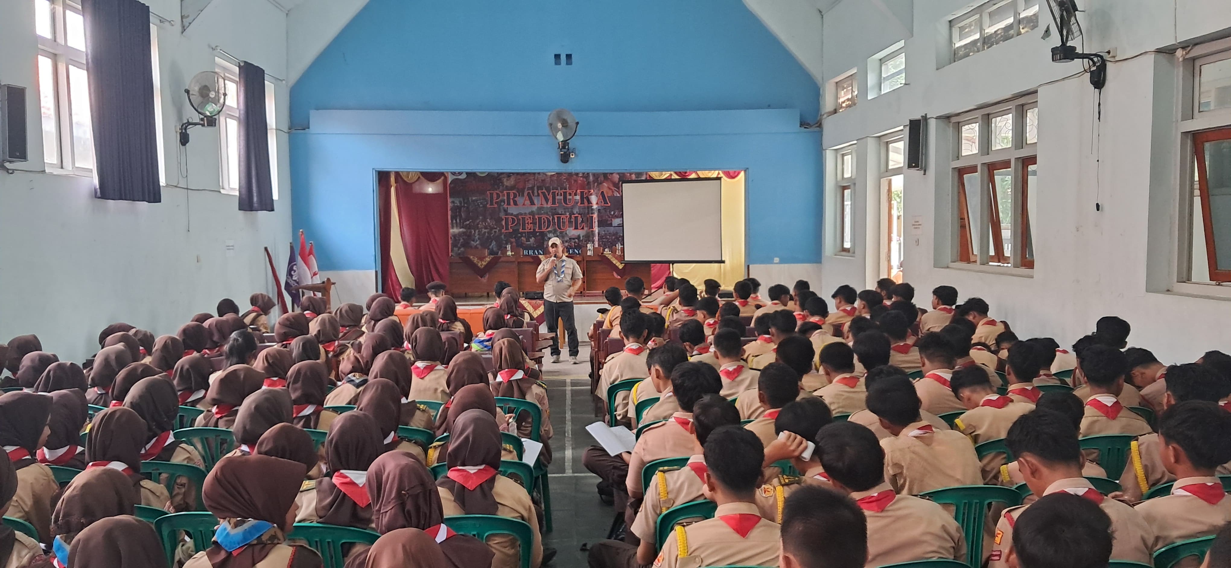 Tumbuhkan Dasa Darma, Pramuka Peduli Kwarran Majalengka Gelar Young Scout Leadership Collaboration