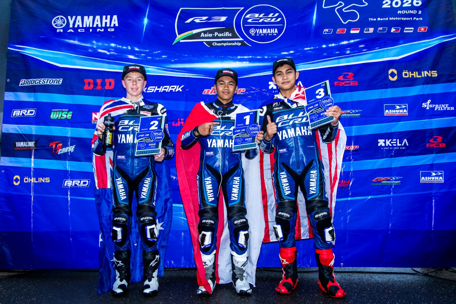 R3 Racing Debut Full Musim Yamaha R3 BLU CRU Asia-Pacific Championship, Sabian ...