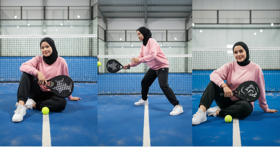 Mau Join Trend tapi Belum Ada Lapangan Padel? 2 Prompt Gemini Ai Foto Lagi Main Padel untuk Wanita dan Pria