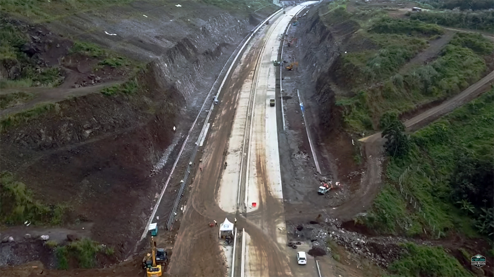 MULUS! Pembangunan Tol Cisumdawu Seksi 4A Cimalaka Sudah Selesai Konstruksi