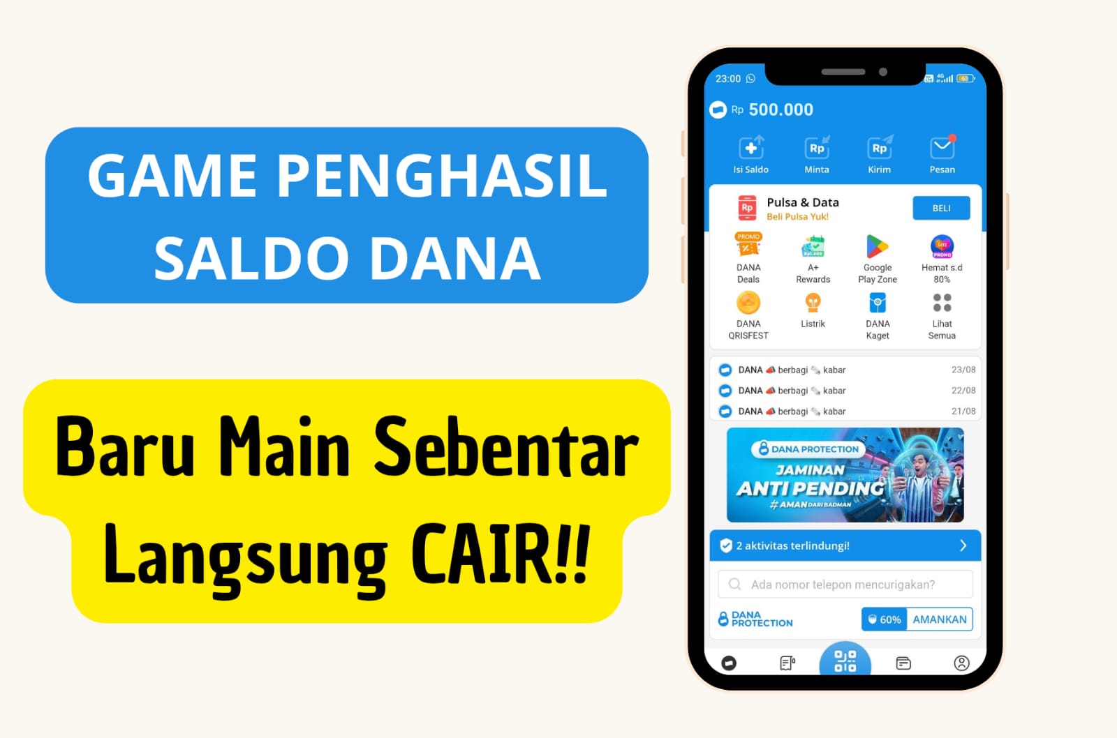 Main Game Penghasil Uang Terbaru Bisa Dapat Saldo Dana Gratis, Cara Seru Hilangin Bosan Sambil Bertani!