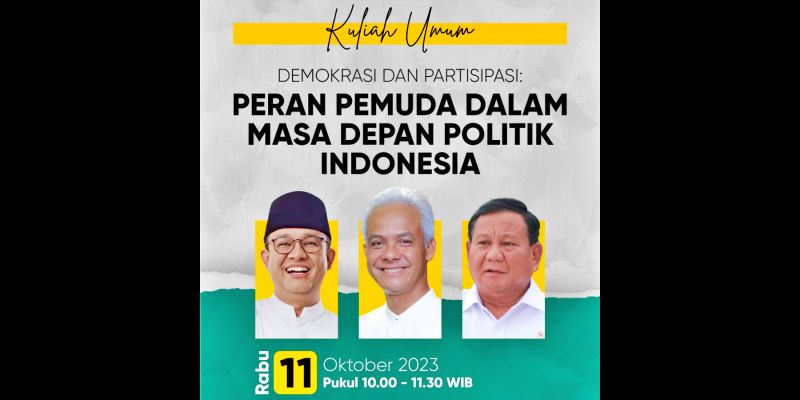 3 Bacapres Bakal Berikan Kuliah Umum di Unpar Bandung, Hari Ini Ganjar Pranowo 