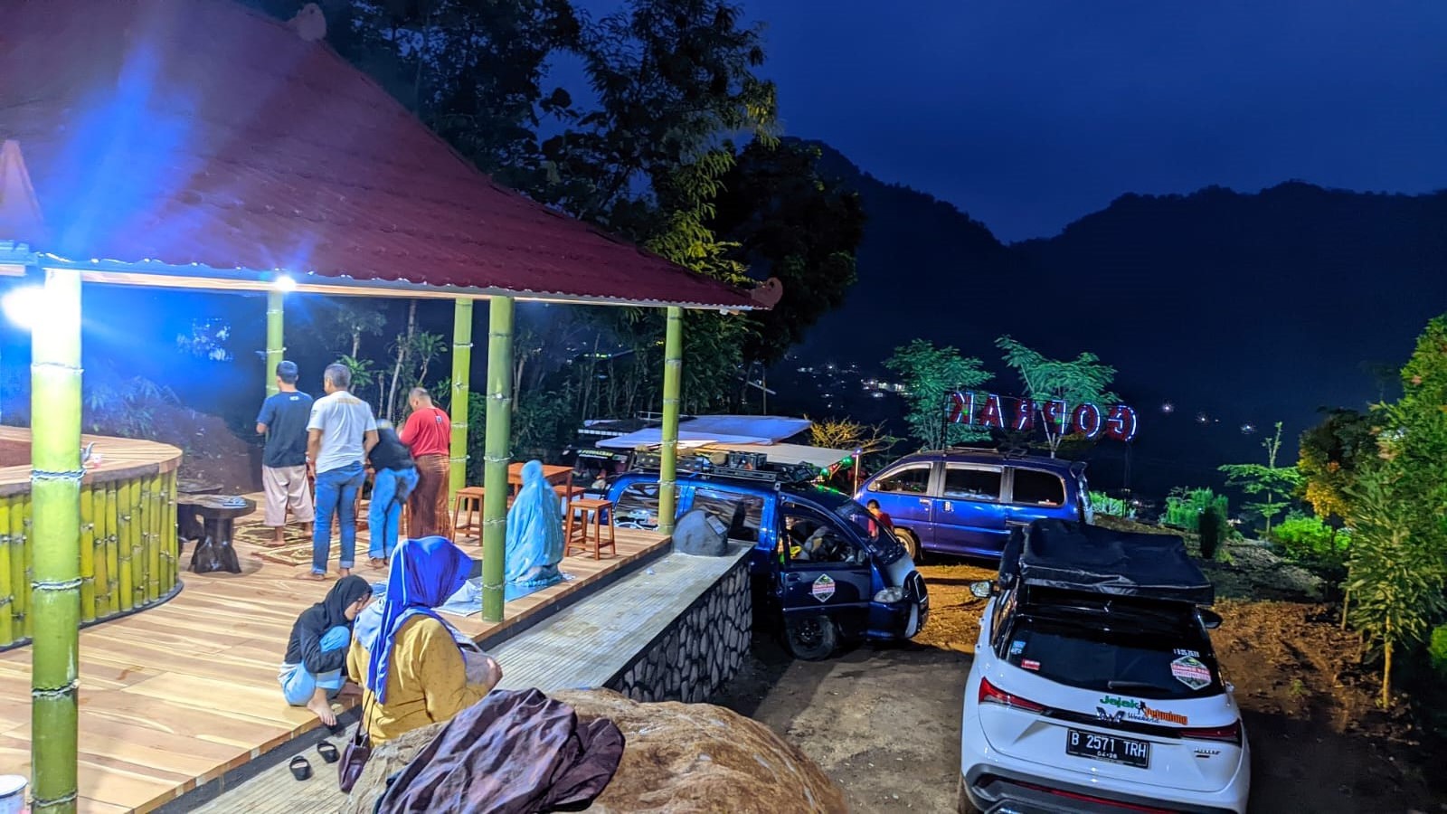 Tahun Baru, Bukit Goprak Camp Area Resmi Dibuka