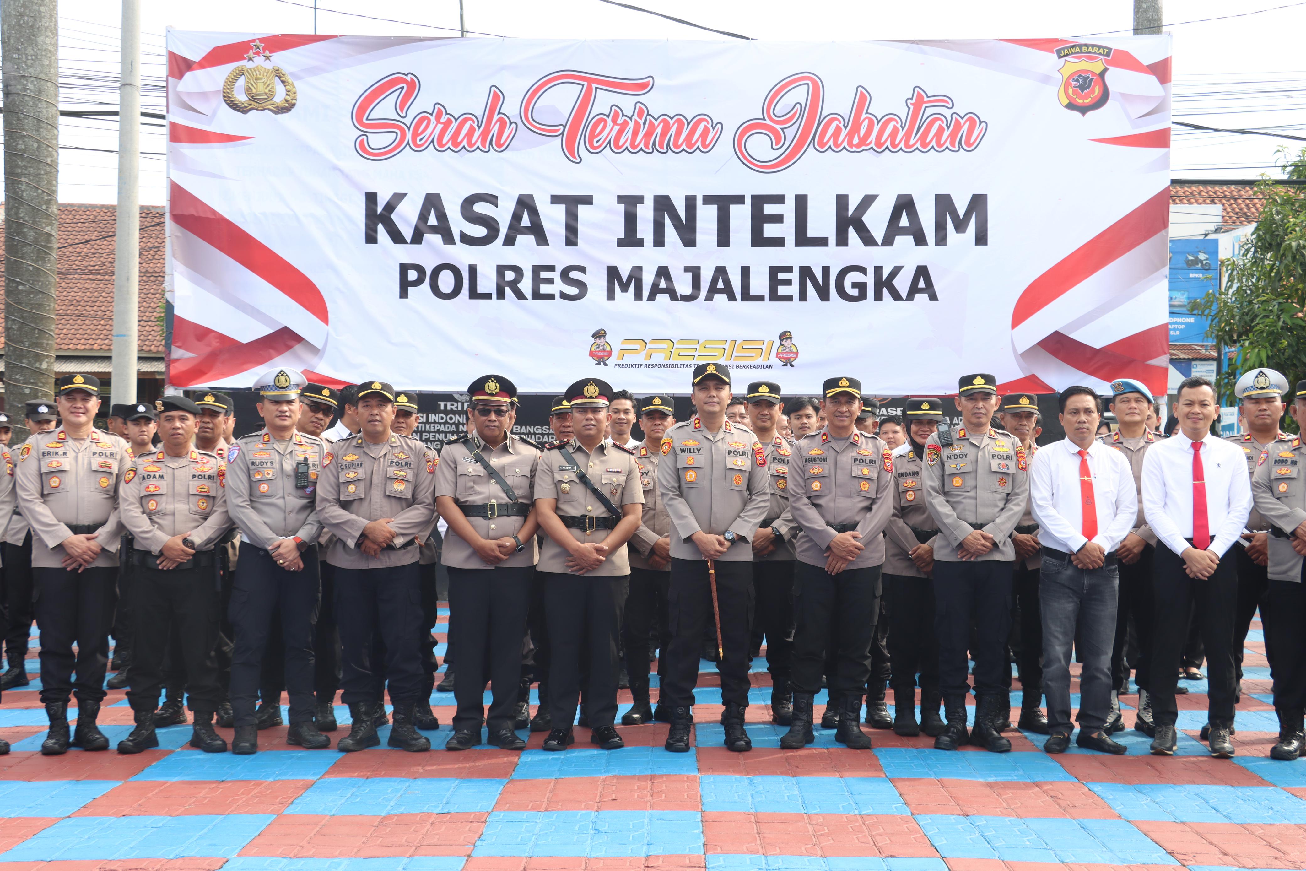 Estafet Tugas Intelkam di Polres Majalengka: Jejak Bayu, Langkah Baru Asep