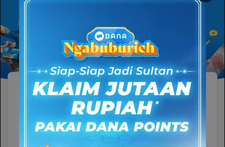 DANA Ngabuburich 2026, Bocoran Dapat Bonus Dana Points untuk Tukar Saldo DANA Gratis dan iPhone 17 Pro