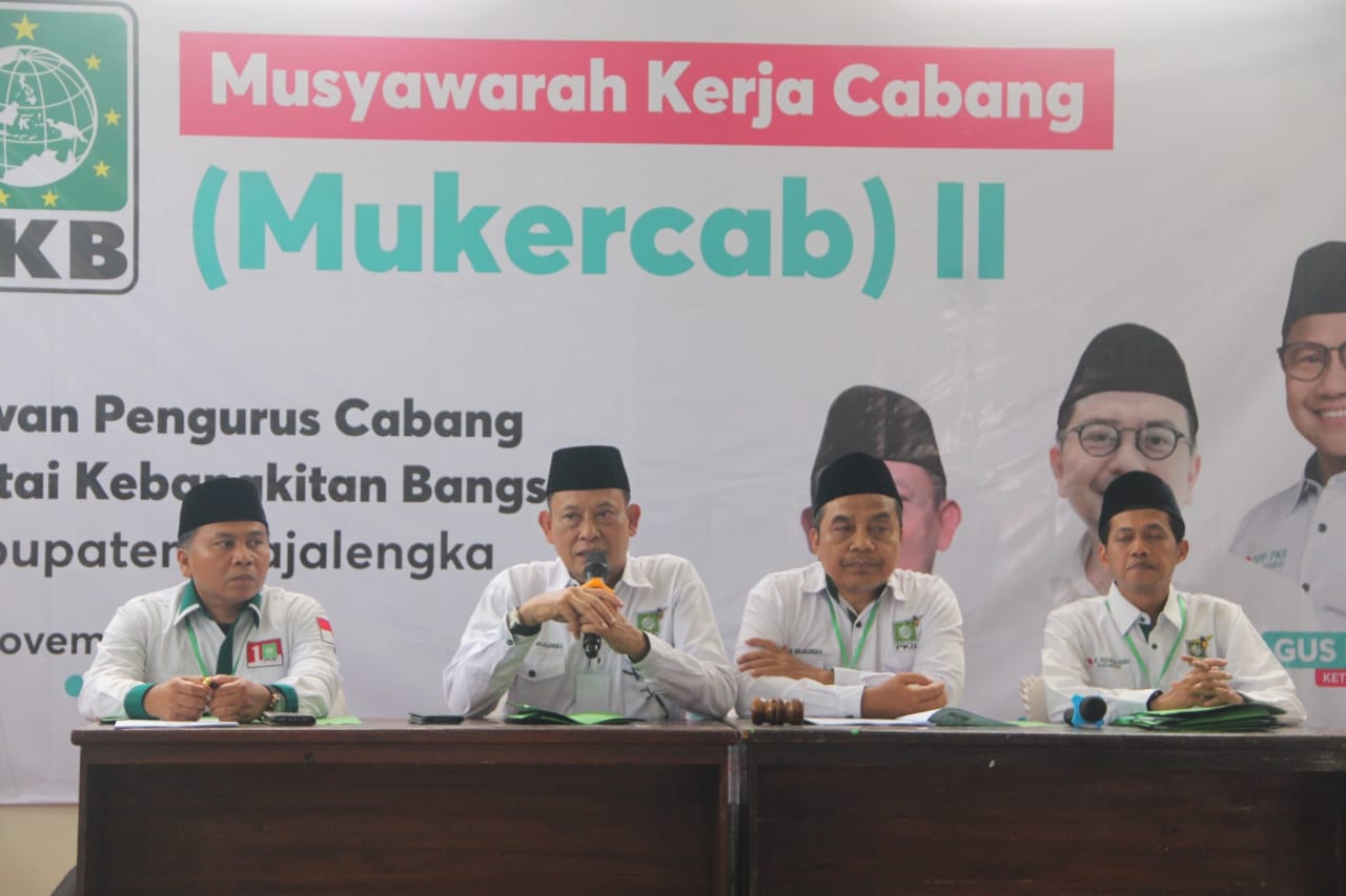 Gelar Mukercab, PKB Majalengka Targetkan Menangkan Pemilihan Gubernur dan Pemilihan Bupati