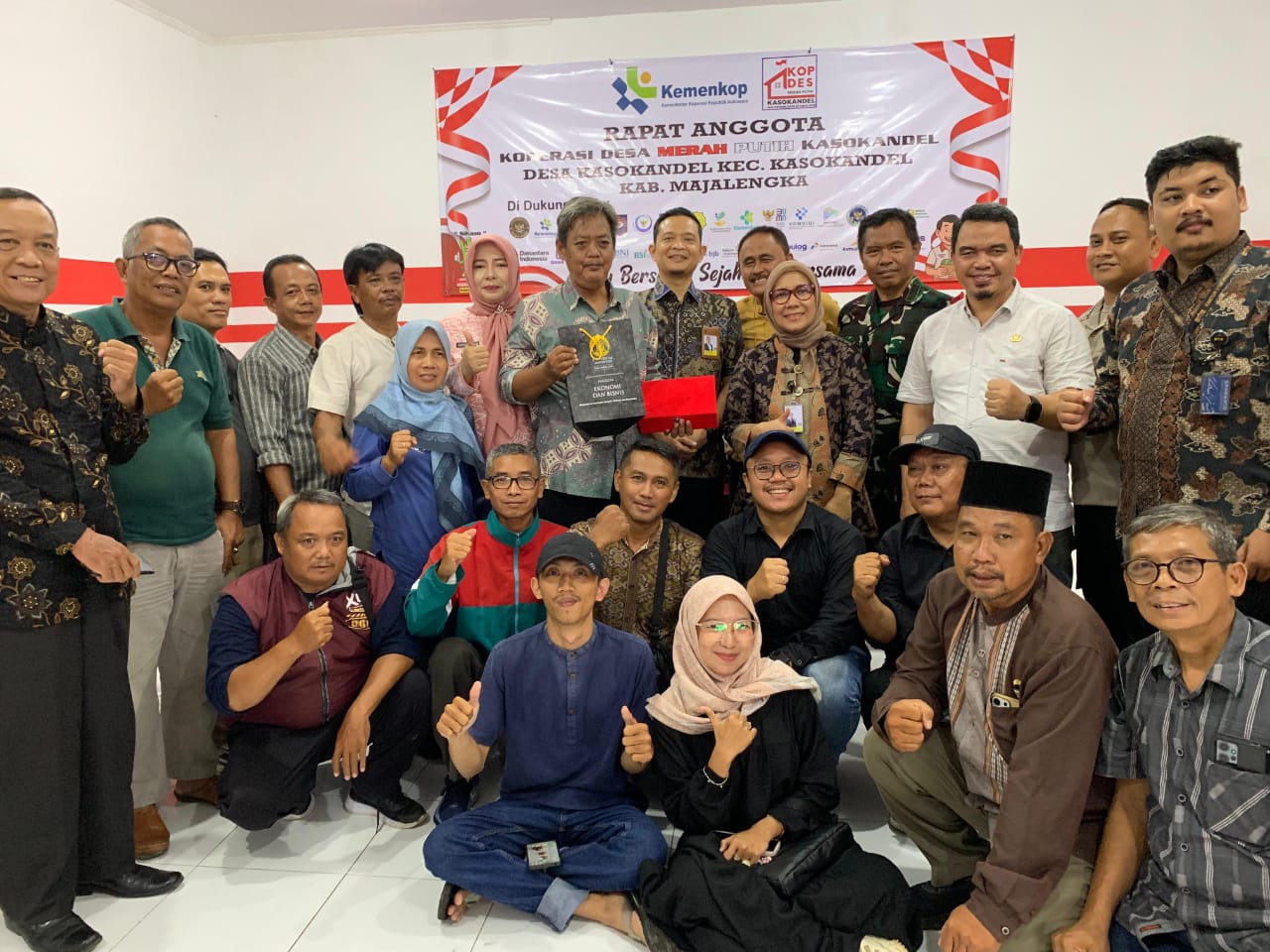 KSP RI Verifikasi Lapangan KDMP Kasokandel, Serap Aspirasi untuk Penguatan Koperasi Desa