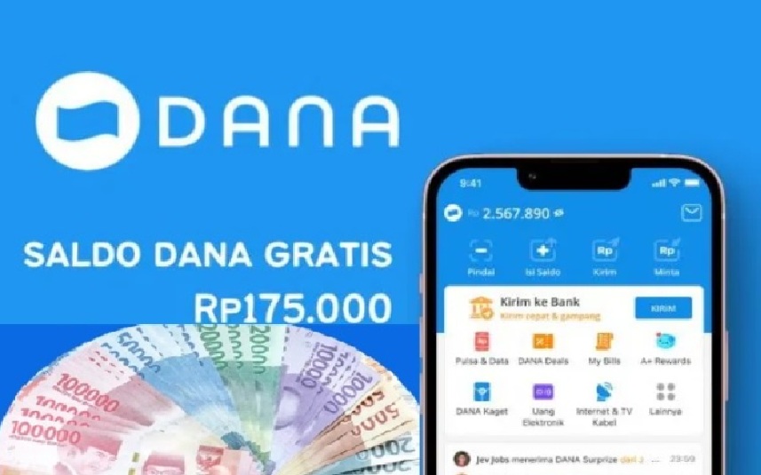 Selamat! Rp175.000 Saldo DANA Kaget Jadi Milik Kamu Sekarang, Klaim Sebelum Kehabisan