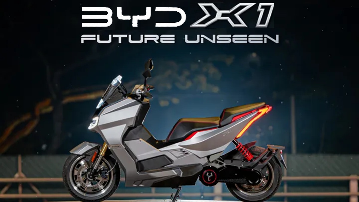 Harganya Tembus Rp162 Juta! BYD Garap Motor Listrik Scorpio X1 yang Setara Motor 150 CC! Worth It Dibeli?