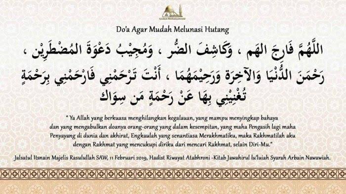 Doa Bebas Dari Utang, Amalkan Sebelum Tidur