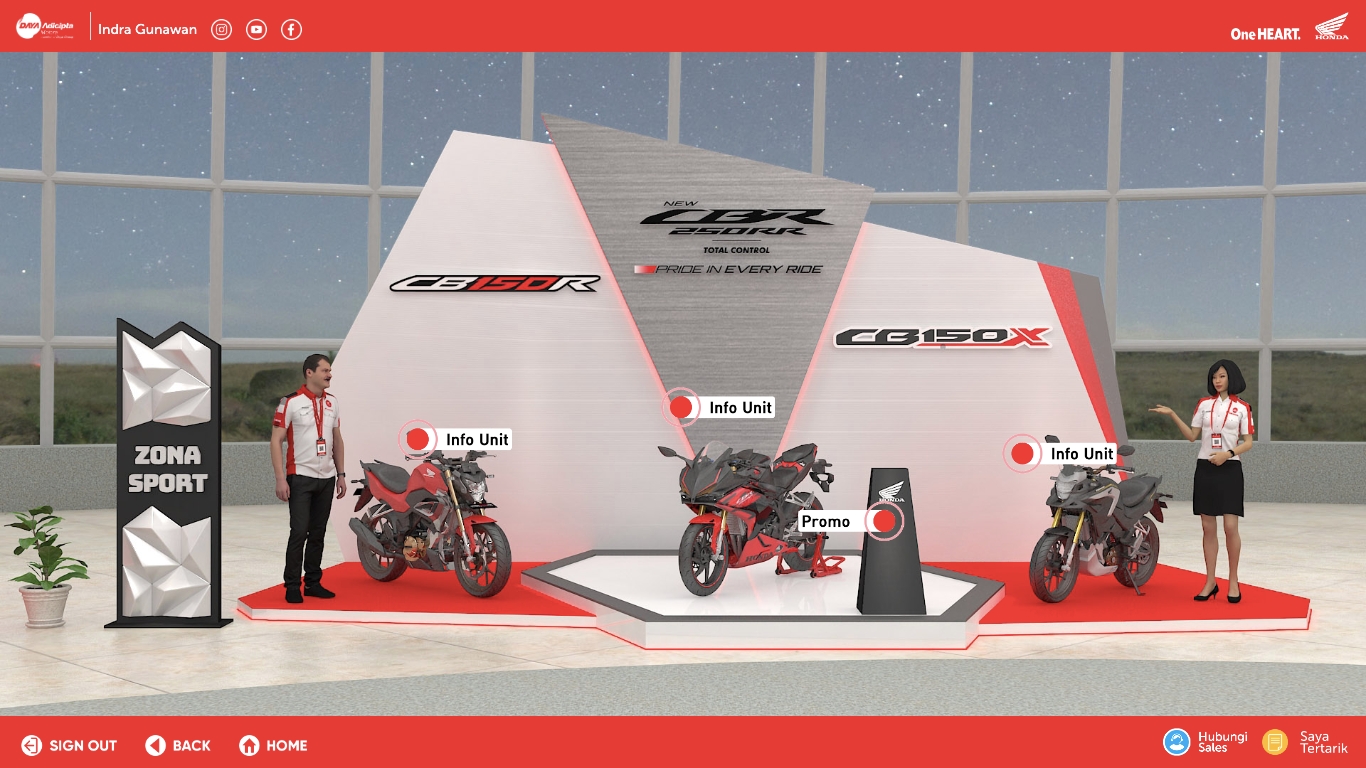 DAM Hadirkan Promo di Pameran Honda Jabar Virtual Expo