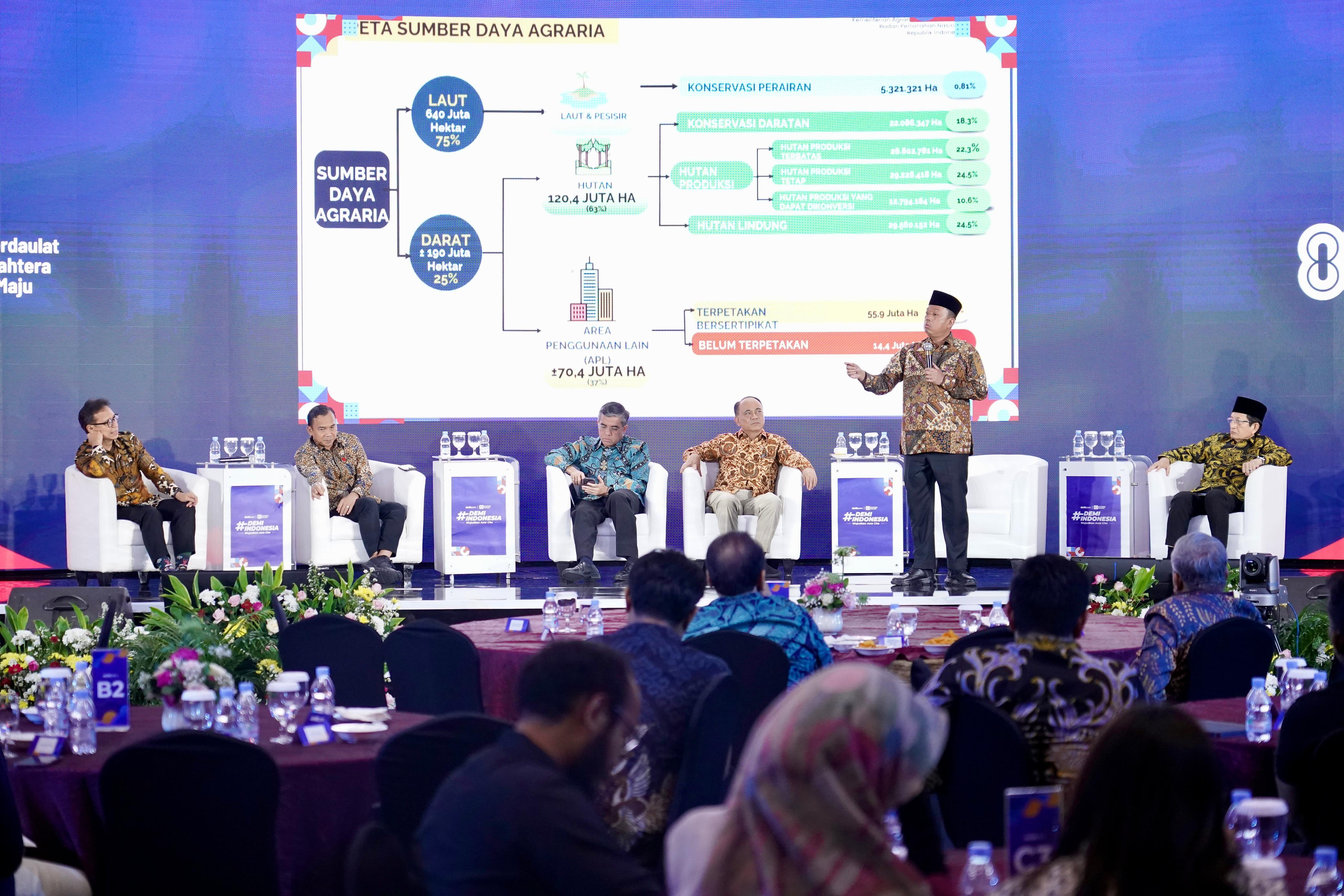 Menteri ATR/BPN Nusron Wahid Tegaskan Komitmen Tahan Laju Alih Fungsi Lahan Demi Ketahanan Pangan