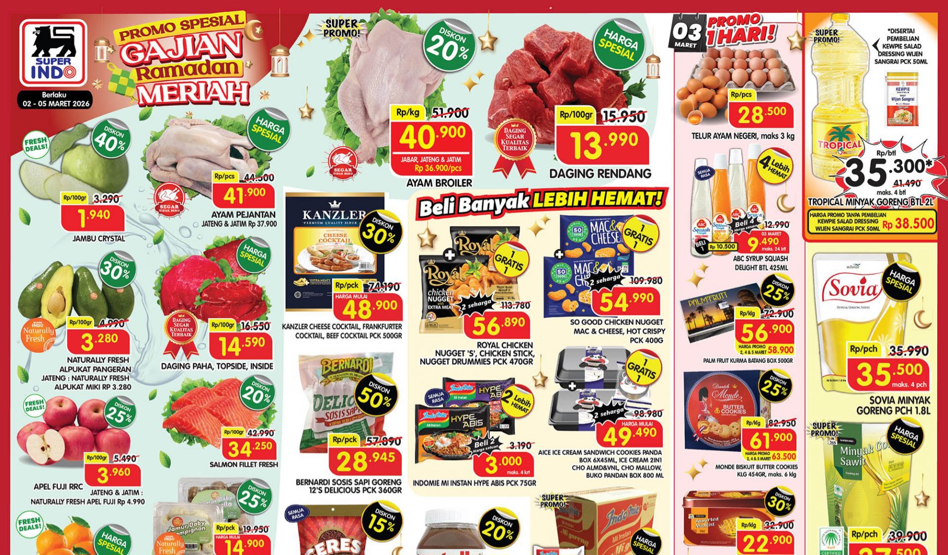 Jangan Sampai Ketinggalan! Promo Gajian Superindo Banyak Diskon Besar