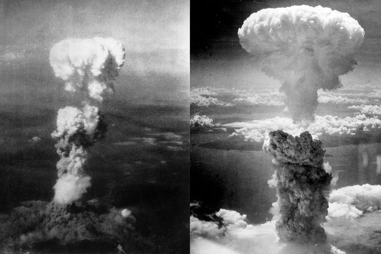 Video-Foto Ledakan Bom Hiroshima, Alat Rekam di Ketinggian 9.144 Meter Kamera Tak Berawak Jarak 731 Meter