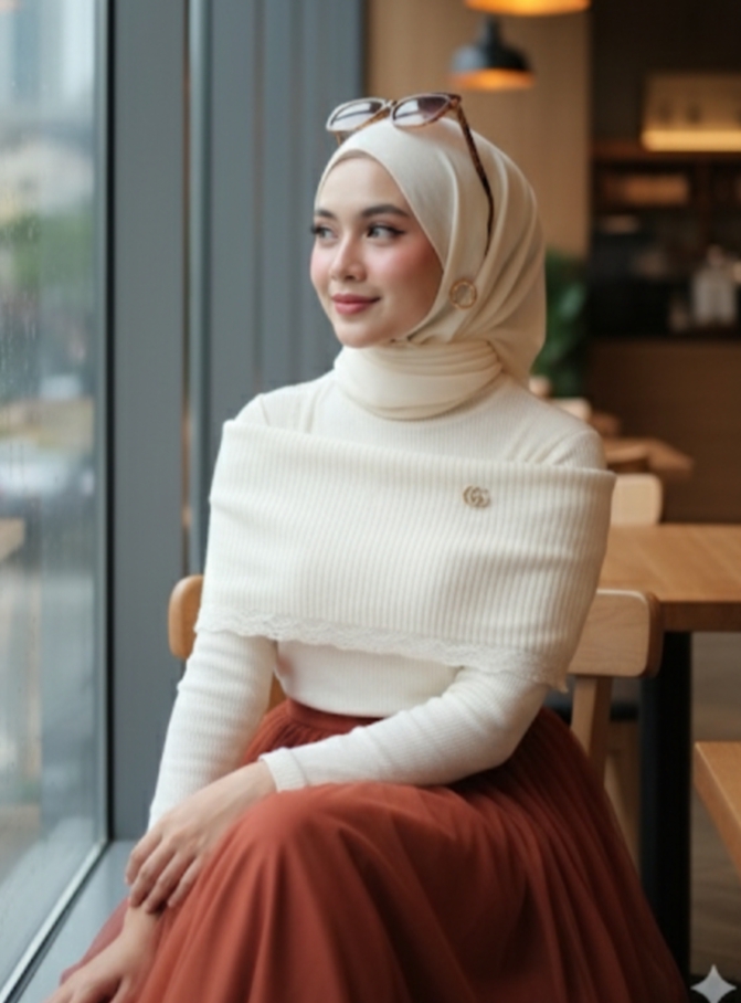 Auto Modis & Cantik Natural! 5 Prompt Gemini AI Foto Sendiri Terbaru, dengan Gaya Cewek Hijab Kekinian