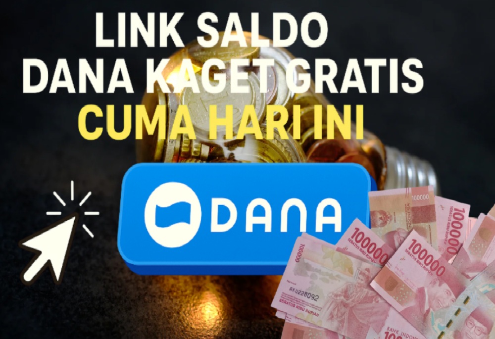 Link Saldo DANA Gratis Spesial Sabtu Weekend 25 Oktober 2025, Yuk Klaim Saldonya Disini