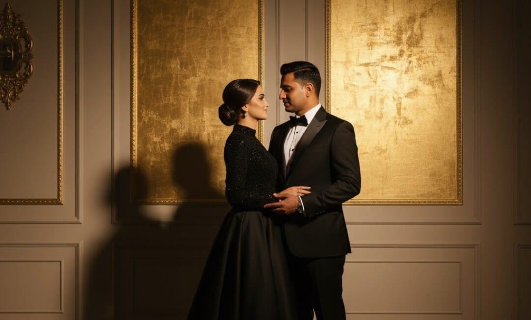 Gak Perlu Sewa Tempat, Cukup Pakai 5 Prompt Gemini AI Foto Pasangan di Studio, Hasilnya Auto Elegan 