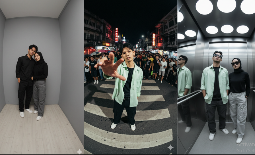 Kumpulan Prompt Gemini Ai Terbaru Ala Photobox Pakai Lensa Ultra Wide, Bisa untuk Sendiri dan Bareng Pacar