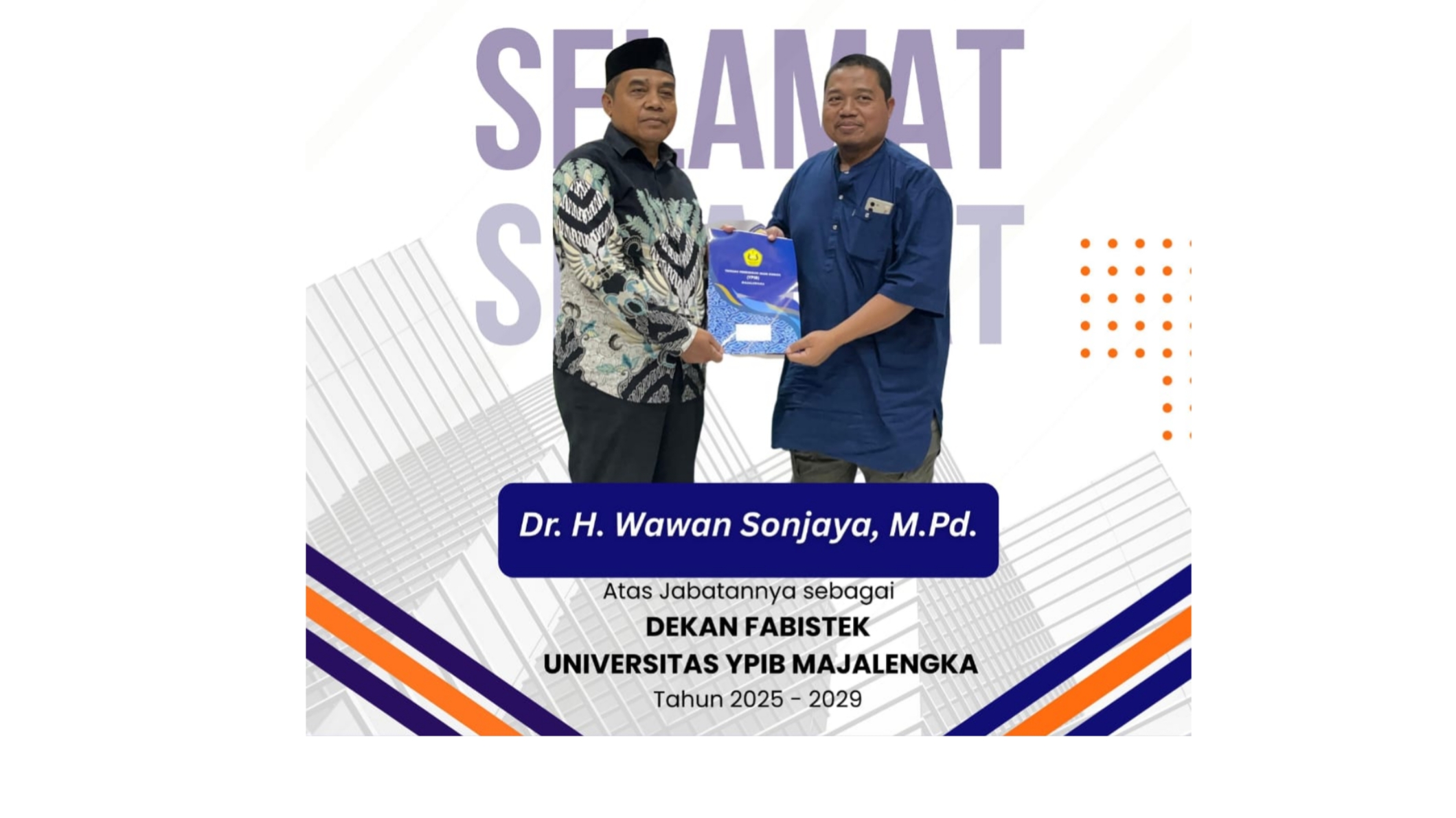 Dekan Baru Fapbistek YPIB Majalengka Genjot Promosi Tiga Prodi Unggulan Siap Bersaing di Dunia Kerja