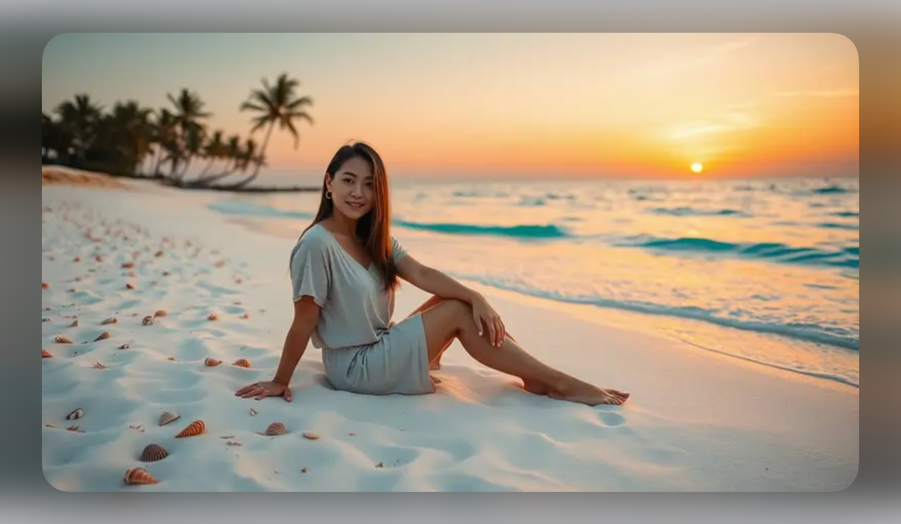 Prompt Gemini AI di Pantai, Simak Cara Berikut Ini, Bisa Suasana Sunset