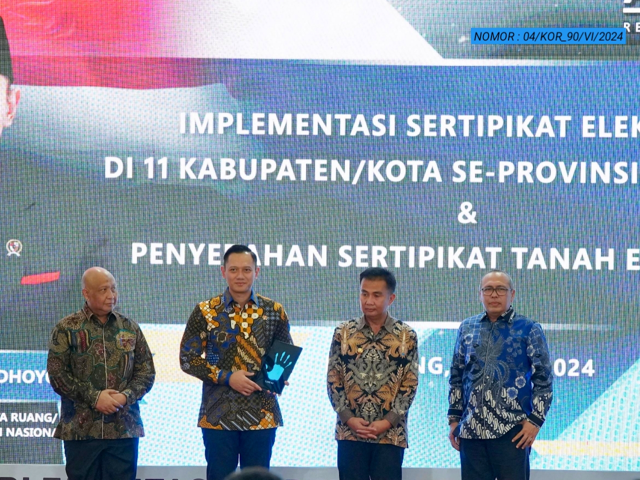 Implementasi Layanan Elektronik di 11 Kantah Diluncurkan Menteri AHY di Jawa Barat, Cek Disini