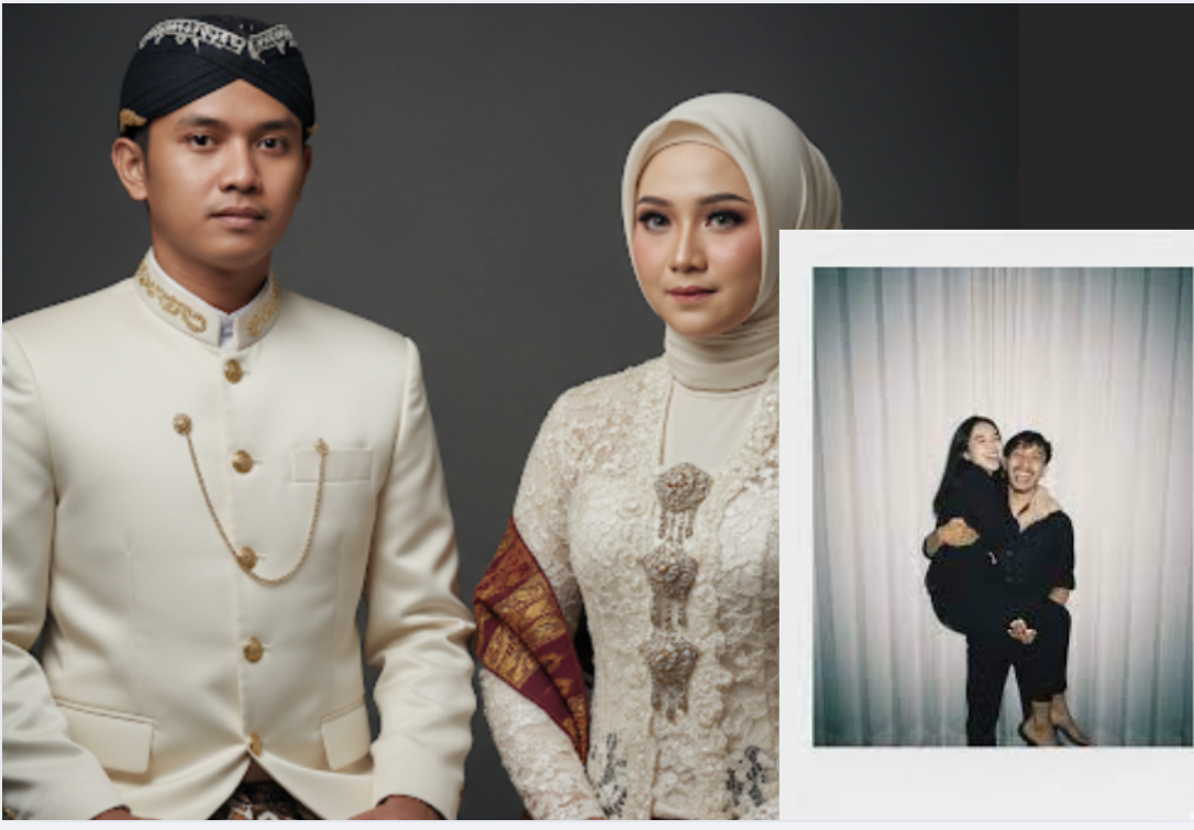Kumpulan Prompt Gemini Ai Terbaru, Cara Edit Foto Berdua Bareng Pacar atau Idol Jadi Elegan Ala Studio Photo