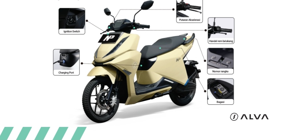 Harga Motor Listrik Buatan Indonesia Terkenal Murah dan Bisa Lari Kencang Sejauh 140 Km, Ini Dia 3 Pilihannya