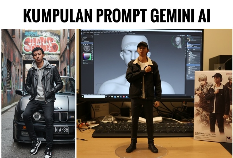 Kumpulan Prompt Gemini AI untuk Edit Foto yang Lagi Viral, Cukup Copy Paste  Hasilnya Jadi Cuma Hitungan Detik