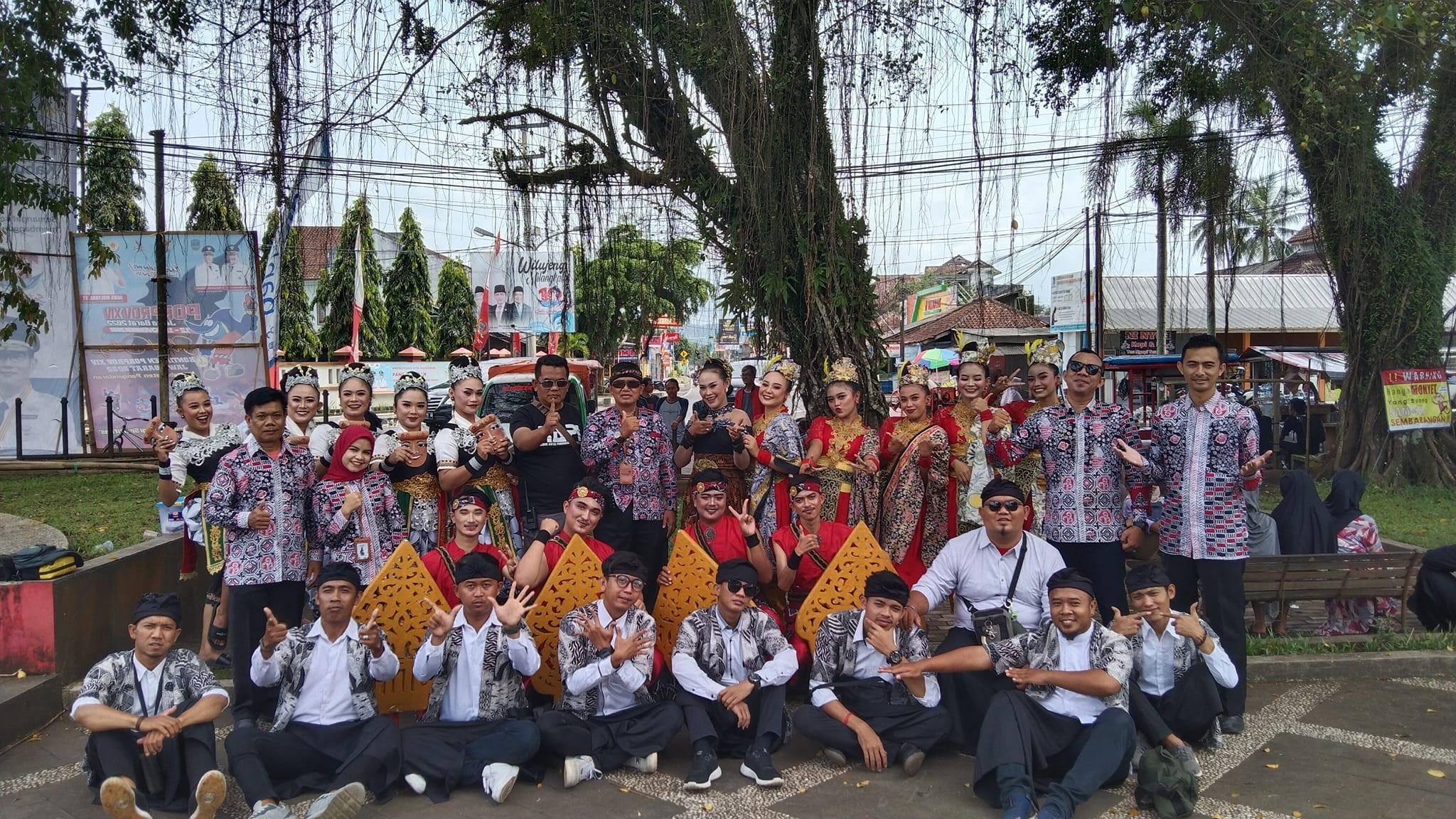 Sanggar Sunda Rancage Meriahkan Porsenitas di Pangandaran